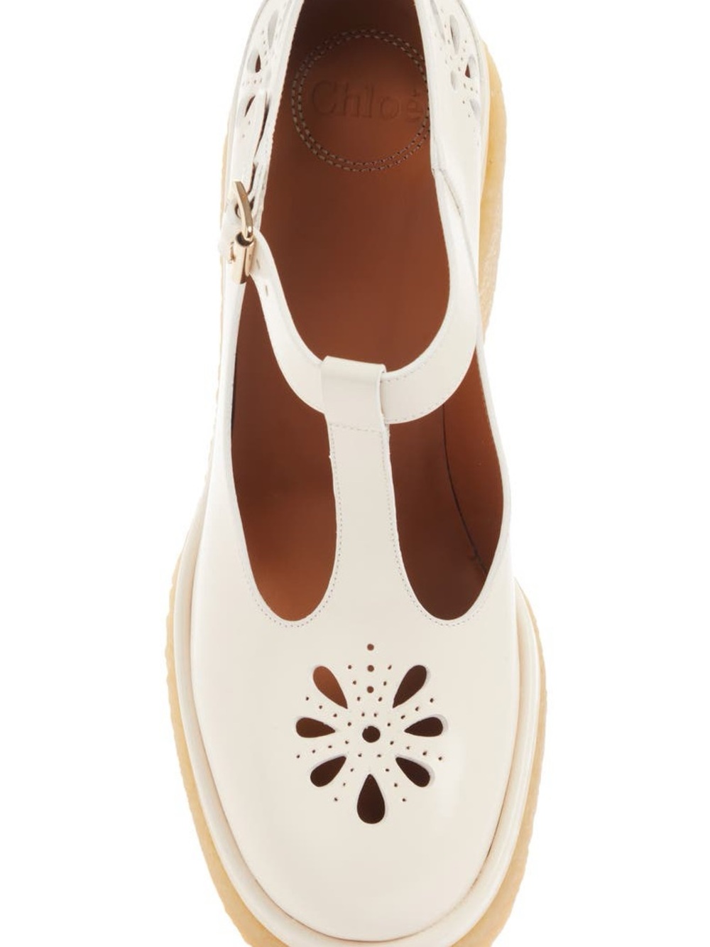 Chloe Kurtys Crepe Platform Mary Jane- size 40 - Picture 6 of 6